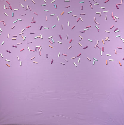 RTS Violet Candy Confetti - 8x8' Value Luxe - White Spots Throughout - 60% off