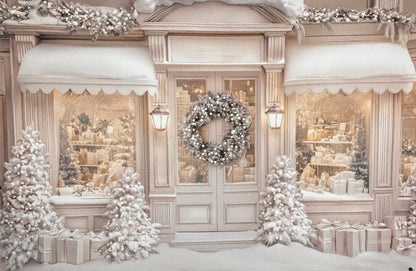 RTS Winter Wonderland Boutique - 12x8'/8x8 2pc ROOM- Wrinkle-Free Fabric - Banding - 60% Off