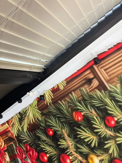 RTS Holiday At Hawthorne Hall - 10x8' Value Luxe Fabric - Bad Crop/Folds - 60% Off