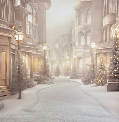 RTS Winter Wonderland Boutique - 12x8'/8x8 2pc ROOM- Wrinkle-Free Fabric - Banding - 60% Off