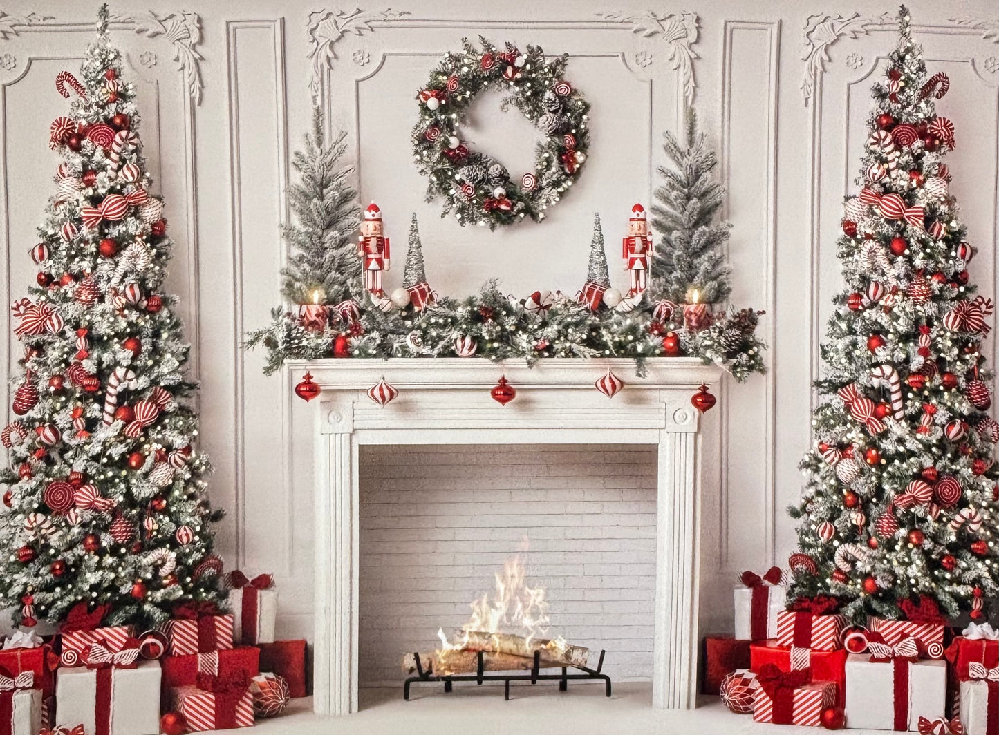 RTS Peppermint Parlor - 10x7' Wrinkle-Free Fabric - Banding - 60% Off