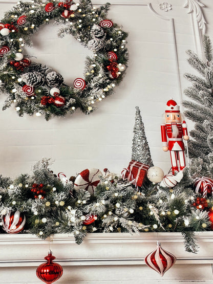 RTS Peppermint Parlor - 10x7' Wrinkle-Free Fabric - Banding - 60% Off