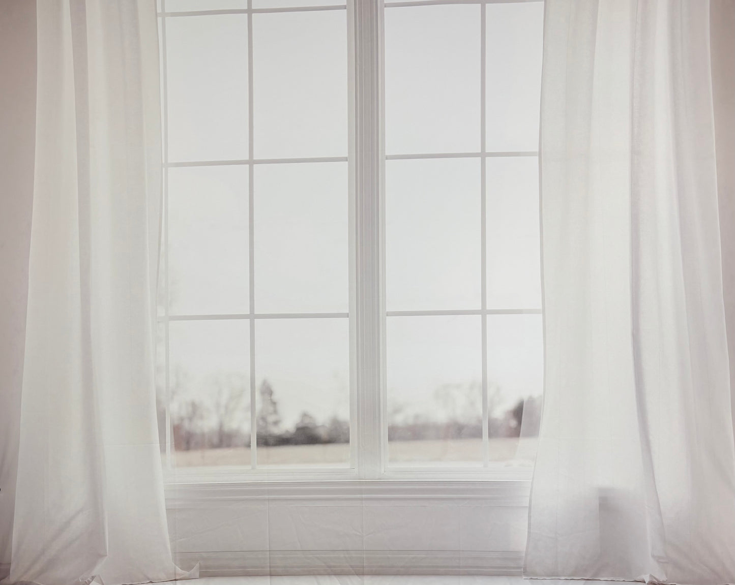 RTS Whimsical Window - 10x8' Wrinkle-Free Fabric - Banding - 60% Off