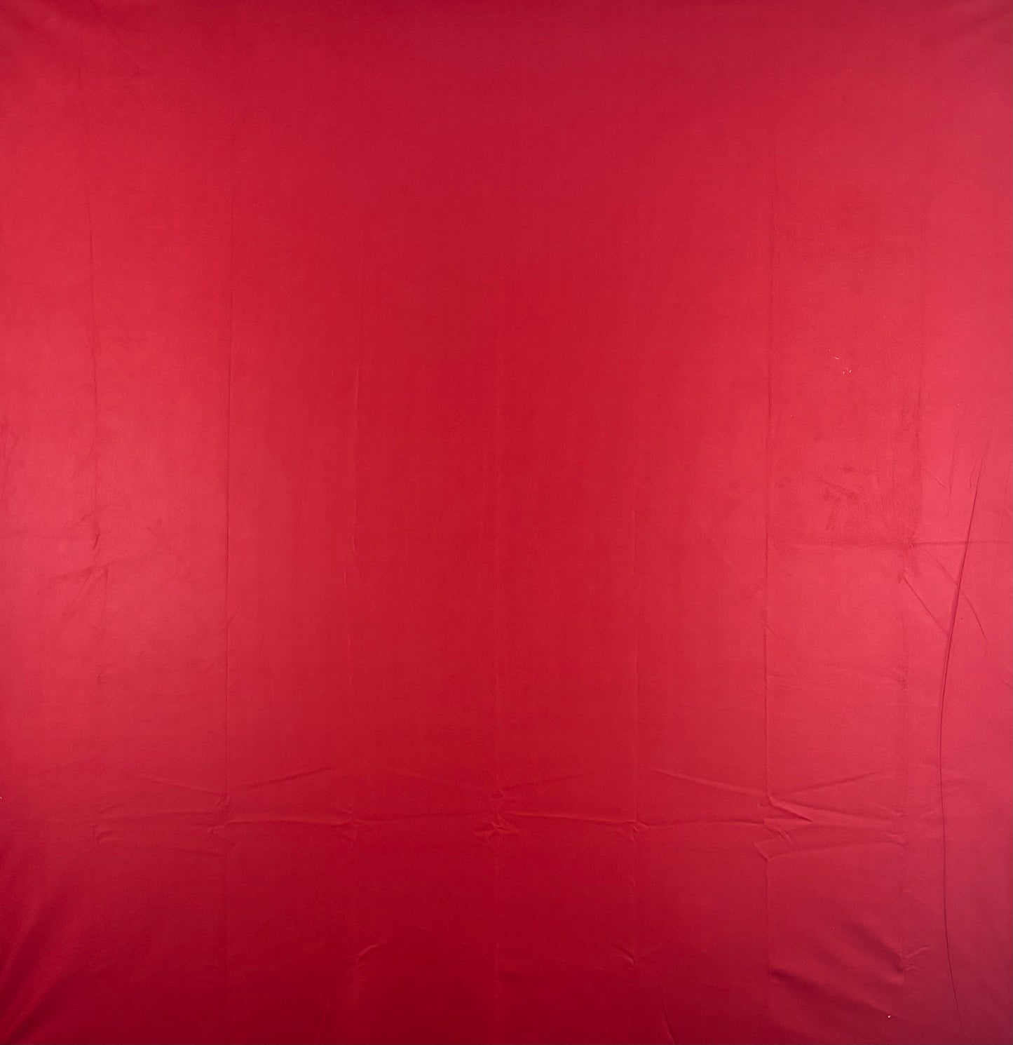RTS Deep Red - 8x8' Fleece - Dirty/Folds/Creases - 60% Off