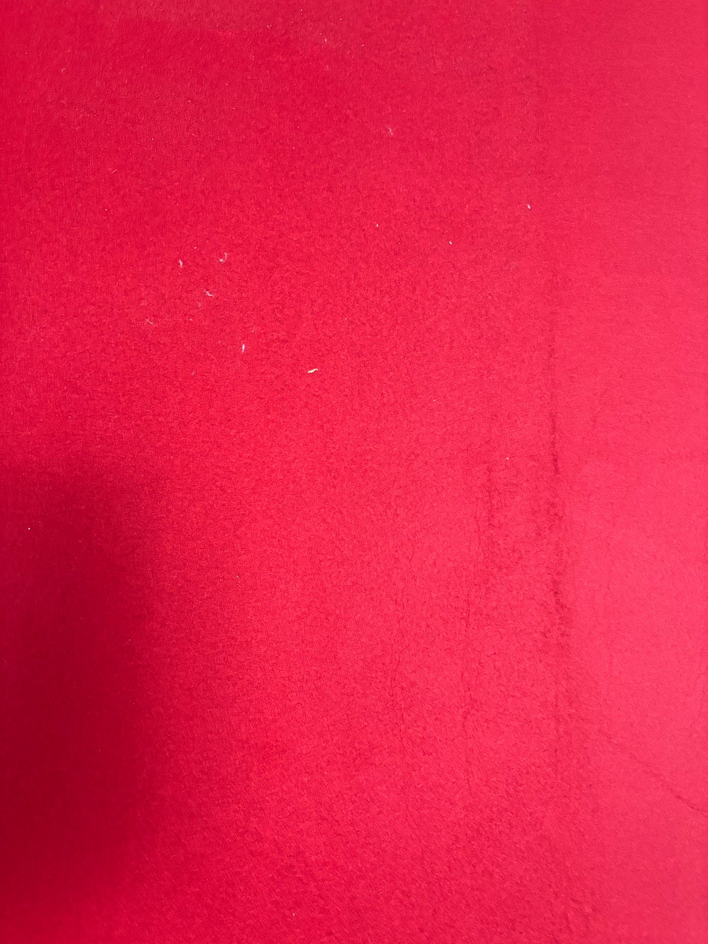 RTS Deep Red - 8x8' Fleece - Dirty/Folds/Creases - 60% Off