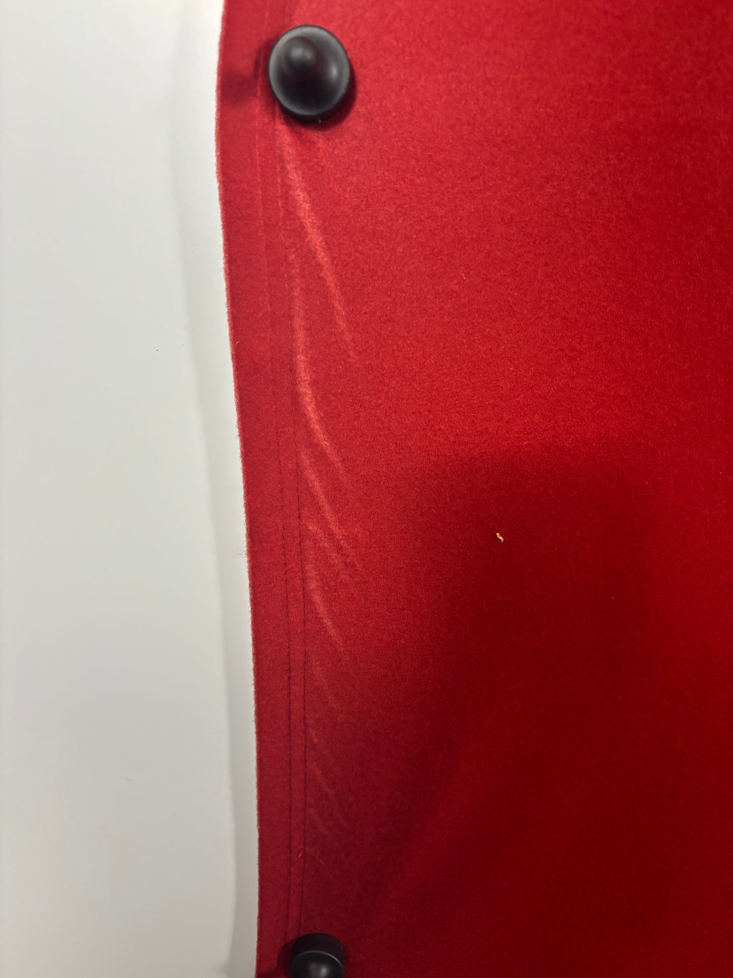 RTS Deep Red - 8x8' Fleece - Dirty/Folds/Creases - 60% Off