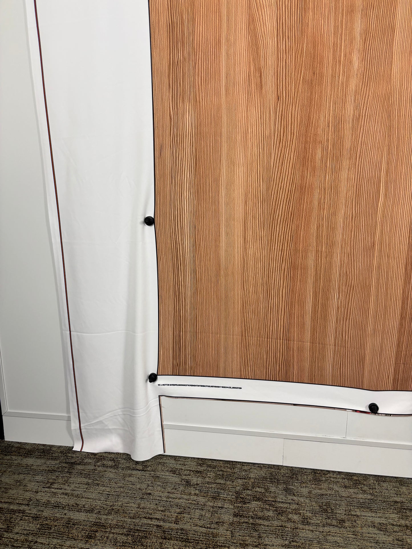 RTS Chestnut Wood Floor (possibly) - 8x8' Wrinkle-Free - Bad Cut - 60% Off