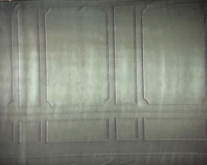 RTS Holly Jolly Green Wainscoting - 14x9' Wrinkle-Free Fabric - Banding- 60% Off