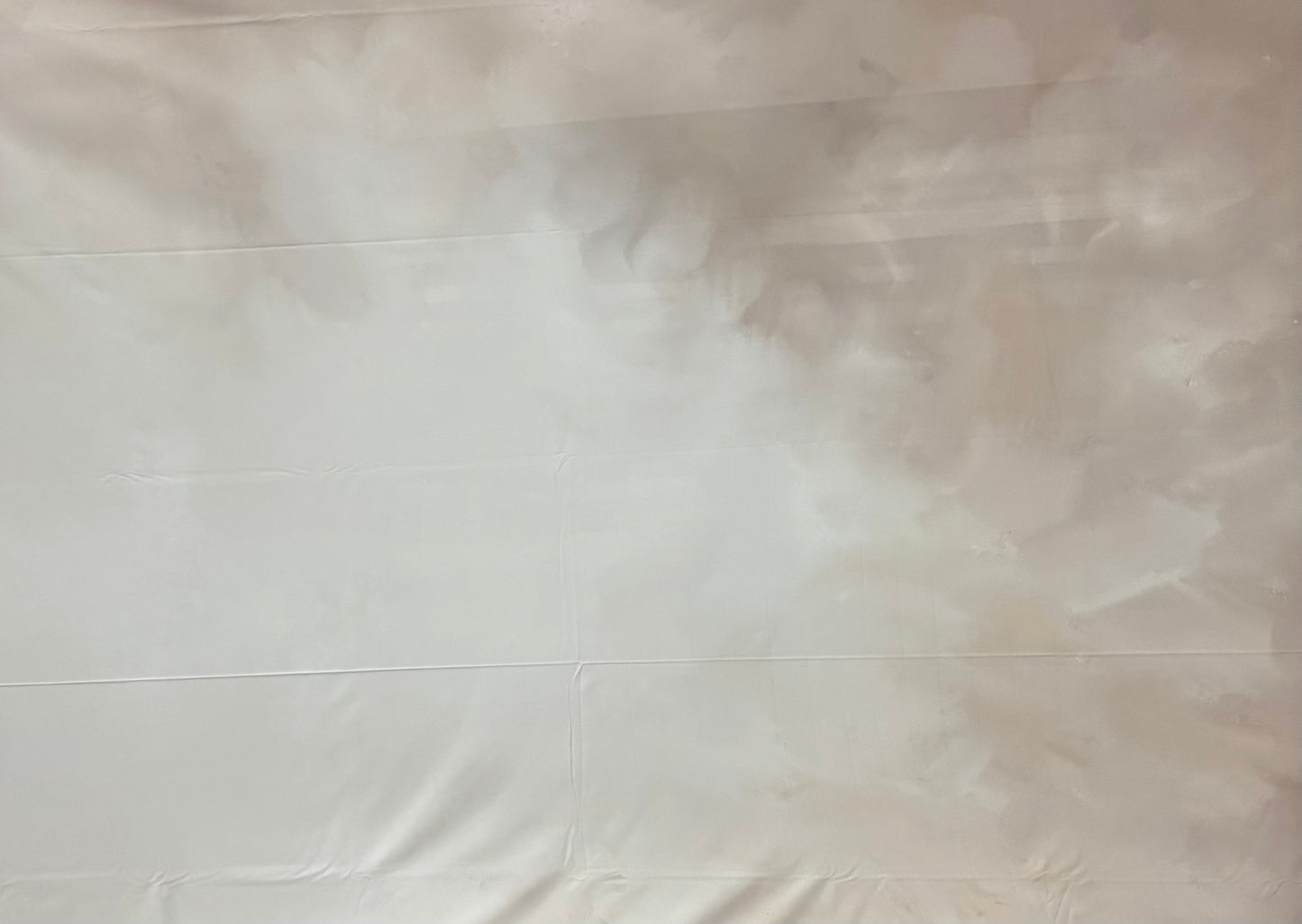 RTS Milk Bath - 9x11' Sweep Wrinkle-Free Fabric - Bad Cut - 60% Off