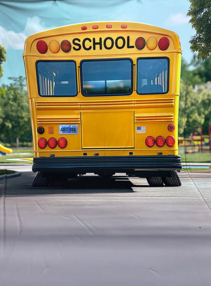 RTS Back To The Bus Stop - 10x15' Wrinkle-Free Fabric Sweep - Banding - 60% Off