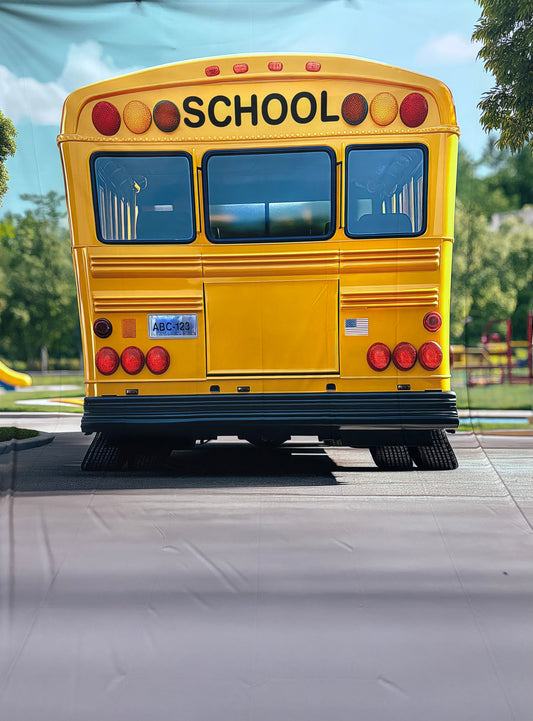 RTS Back To The Bus Stop - 10x15' Wrinkle-Free Fabric Sweep - Banding - 60% Off