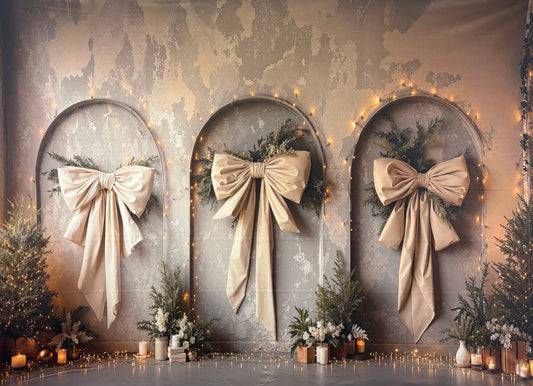 RTS Champagne Holiday Arches - 10x7' Value Luxe Fabric - Slightly Warm - 60% Off