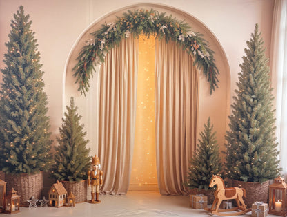 RTS Golden Garland Arch - 12x8' Value Luxe - Warm - 60% Off