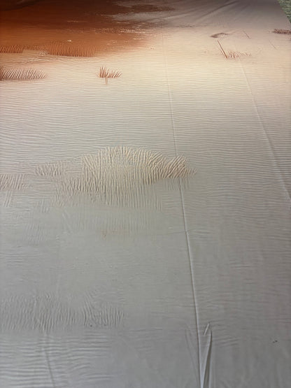 RTS Christmas Barn Glow - 9x14' Sweep - Value Luxe Fabric - Slight Purple Tint On Floor - 60% Off