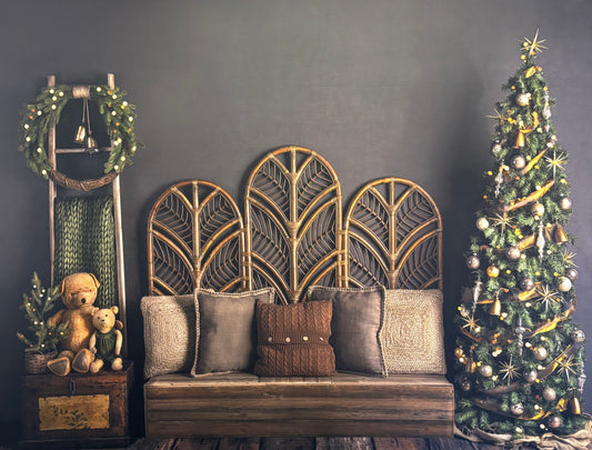 RTS Bohemian Winter Nights - 10x7' Wrinkle-Free Fabric - Grayish/Faded - 60% Off