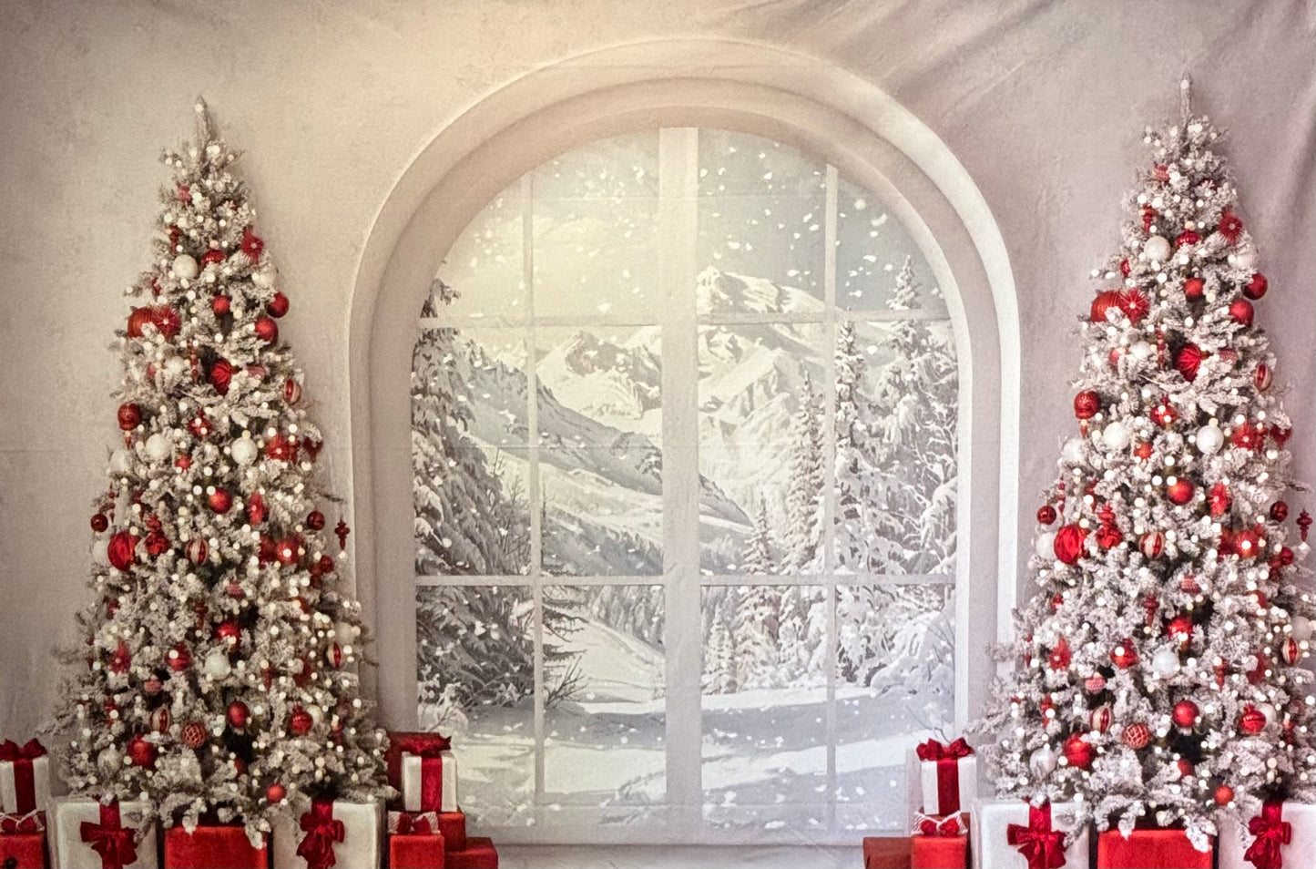 RTS Elegant Christmas Morning View - 12x8 Value Luxe - Hole - 60% Off