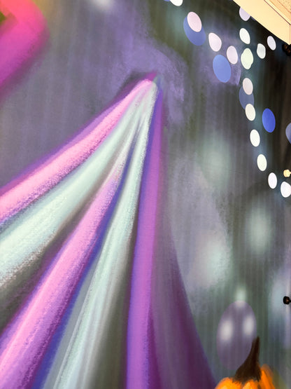 RTS Halloween Party - 12x8' Wrinkle-Free Fabric -Banding - 60% Off