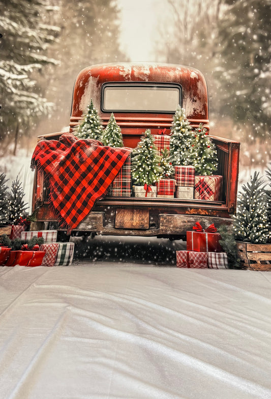 RTS Festive Pickup Truck - 8x15' Value Luxe Sweep - Hole/Wrinkles - 60% Off