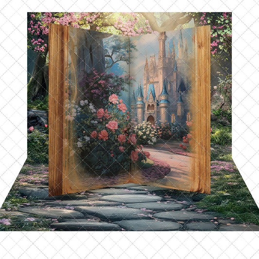 Fantasy Castle Book Set - 2pk Slimline Drops For OG Fancy Lite System - Slimline Panels