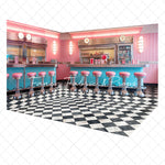 Rockin Retro Pastel Diner - Room