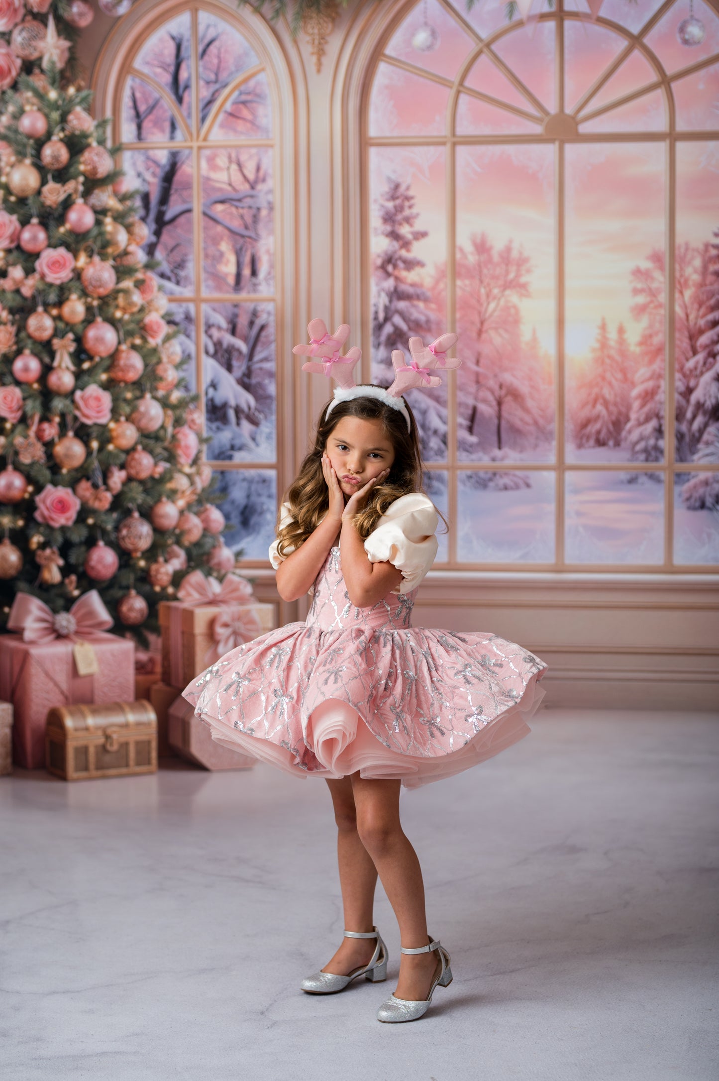 Presently Pink Palace - with Sweep Option
