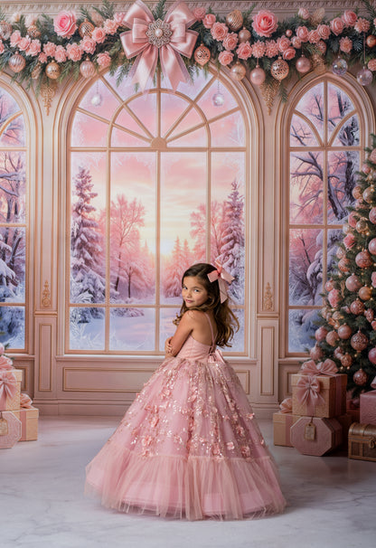 Presently Pink Palace - with Sweep Option