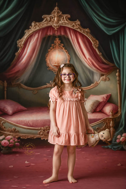 Pretty Victorian Bed - With Sweep Option