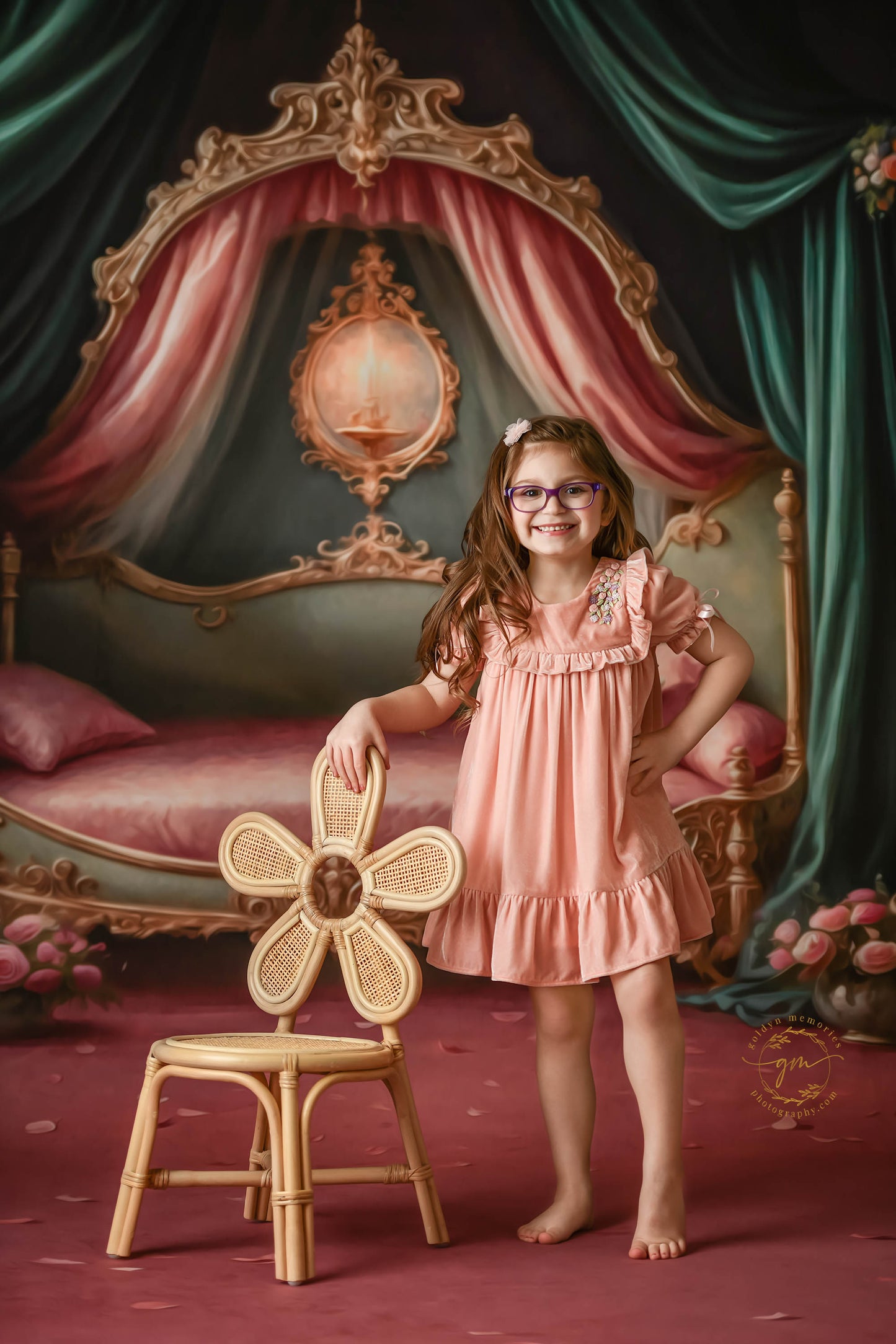 Pretty Victorian Bed - With Sweep Option