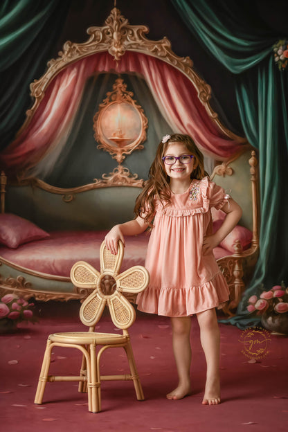 Pretty Victorian Bed - With Sweep Option