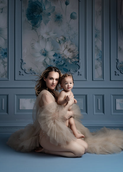 Princess Wall Blue - With Sweep Option