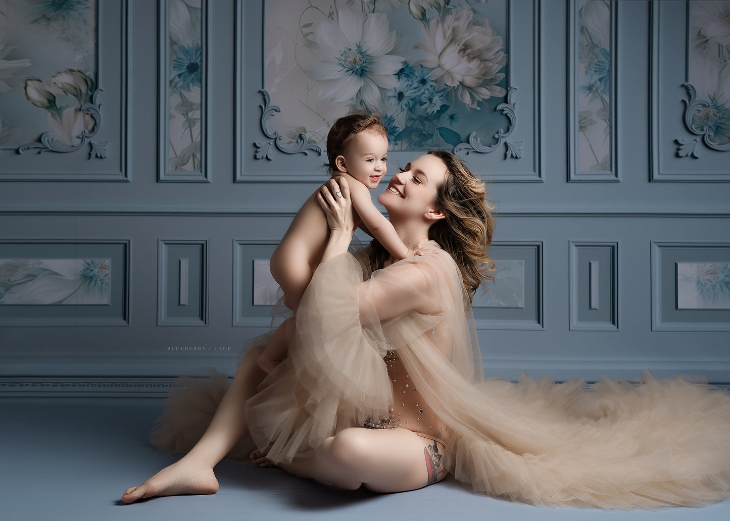 Princess Wall Blue - With Sweep Option