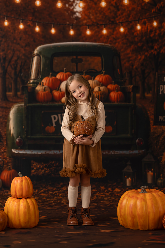 Pumpkin Truck - With Sweep Option