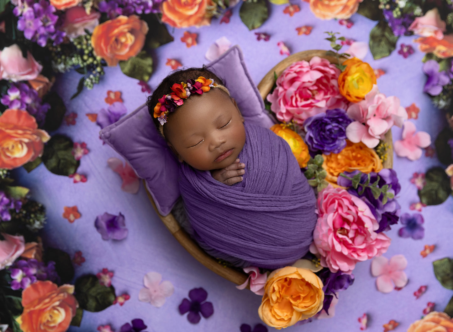 Purple Pop Halo - Petite