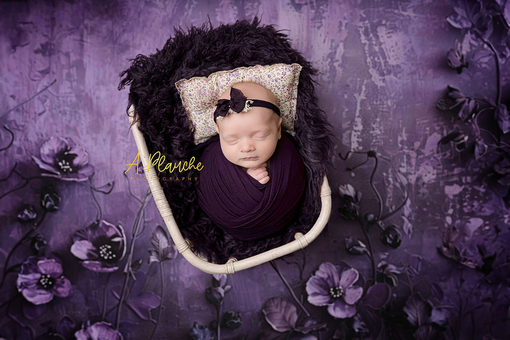 Purple Poppies- Petite