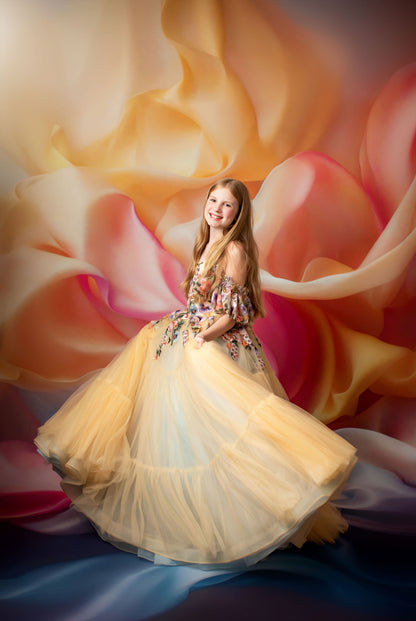 Rainbow Cascade Silks