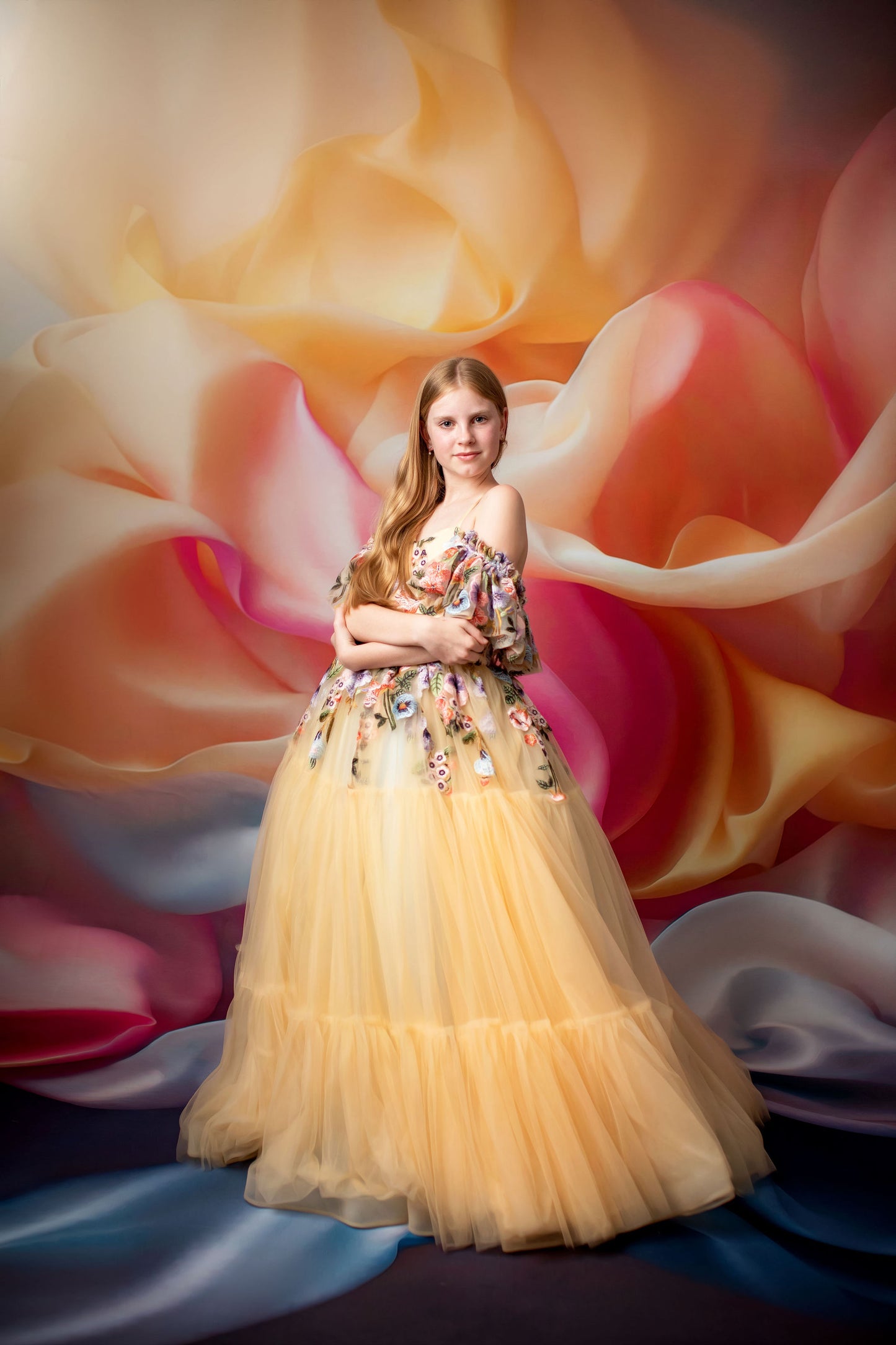 Rainbow Cascade Silks