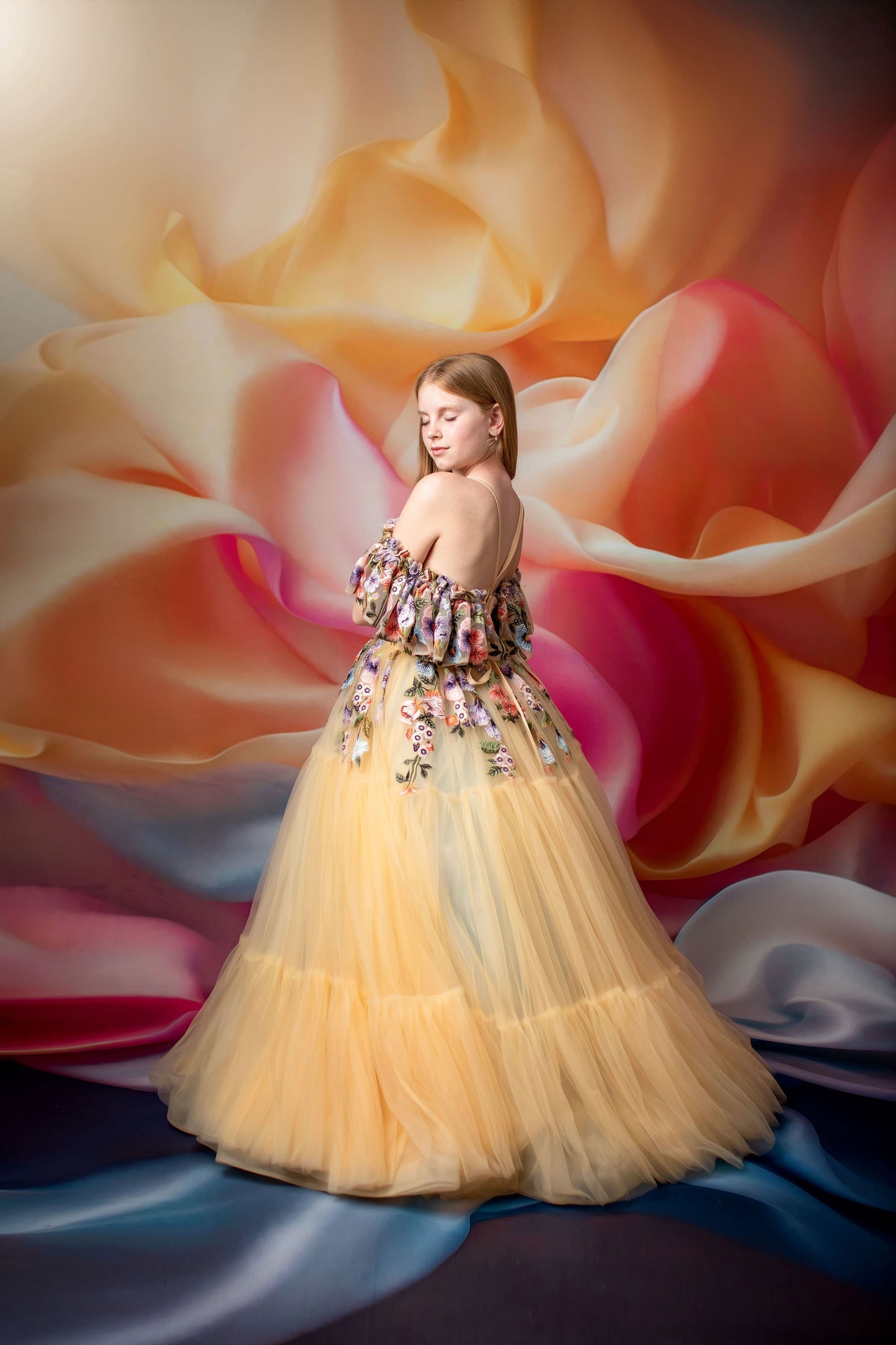 Rainbow Cascade Silks