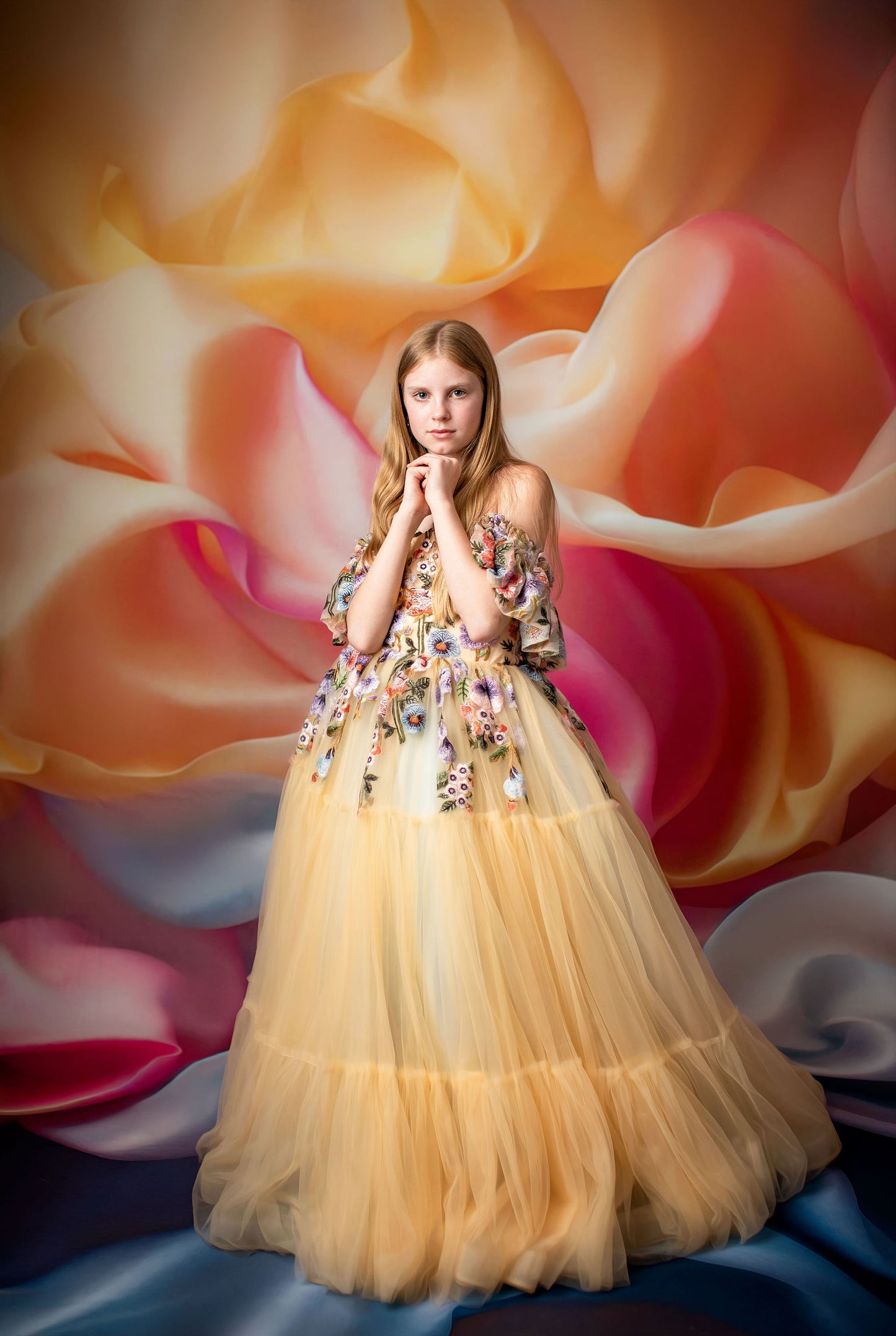 Rainbow Cascade Silks