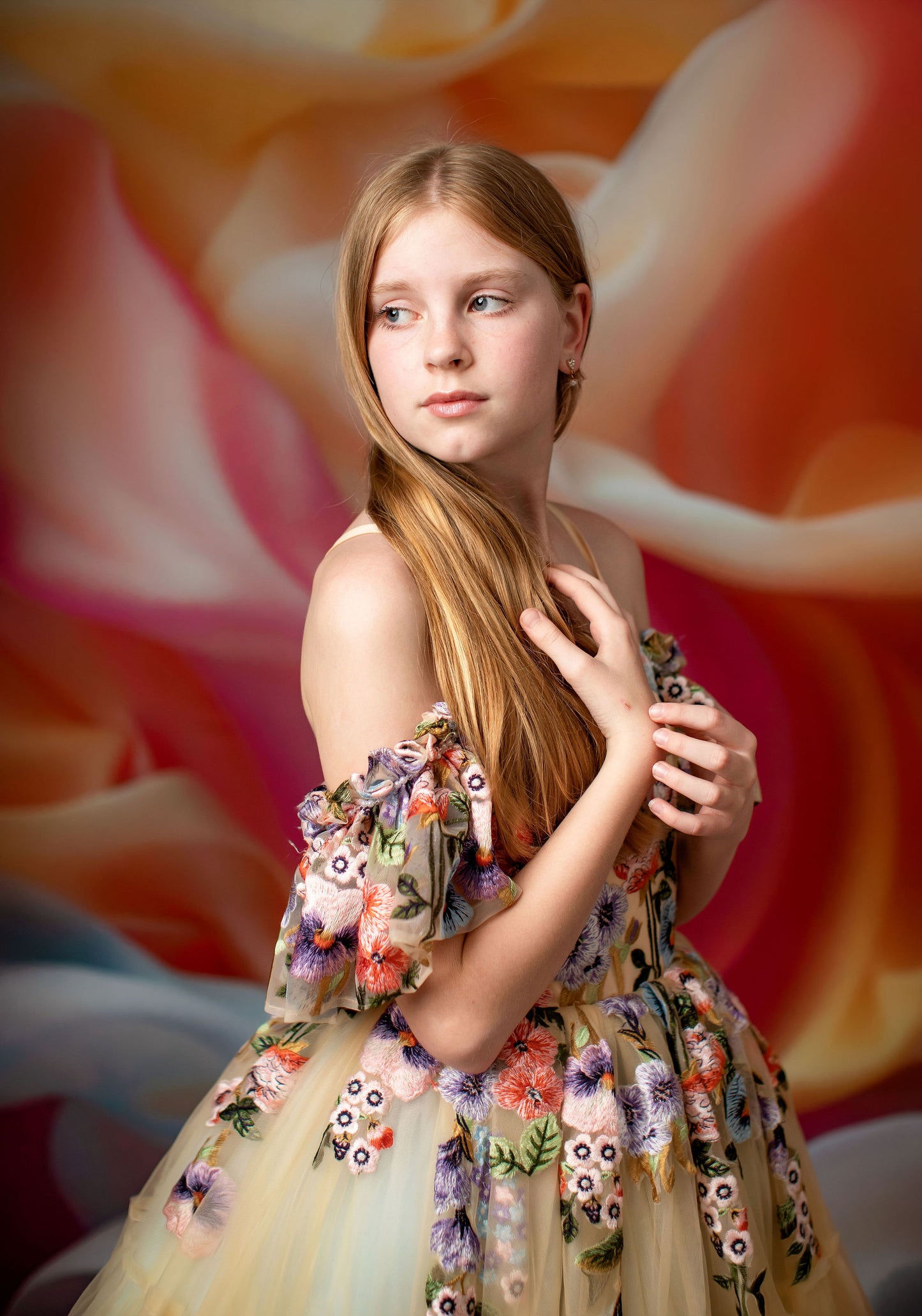 Rainbow Cascade Silks