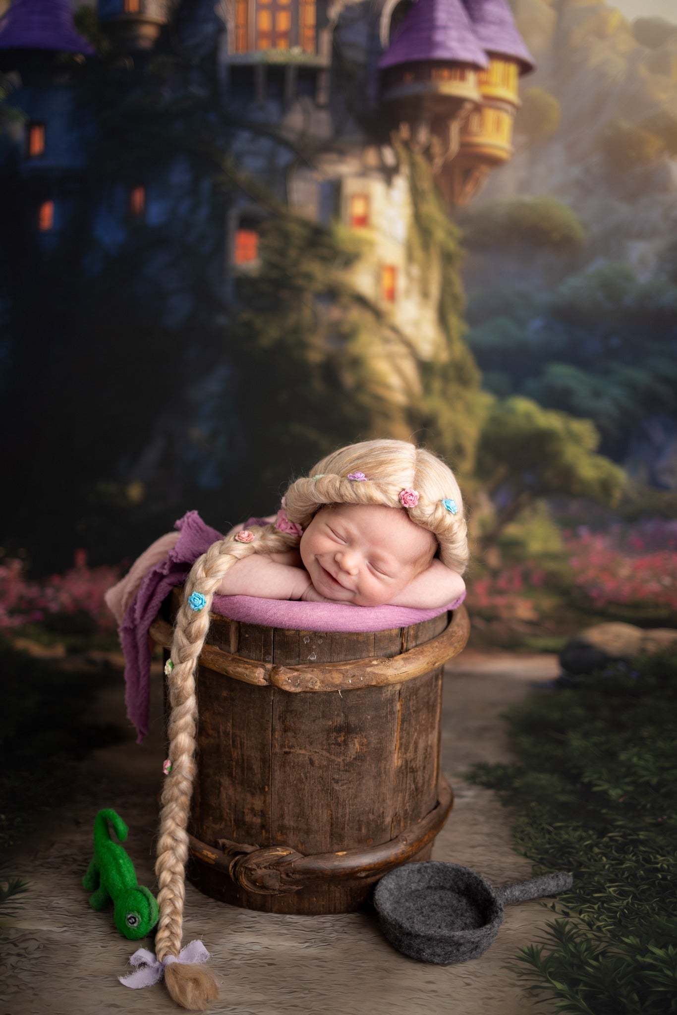 Rapunzel's Tower- With Sweep Option