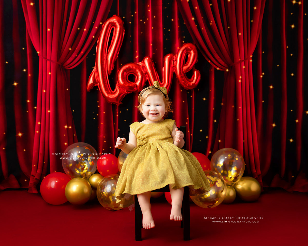 Red Carpet Glam - With Sweep Option