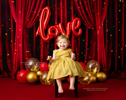 Red Carpet Glam - With Sweep Option