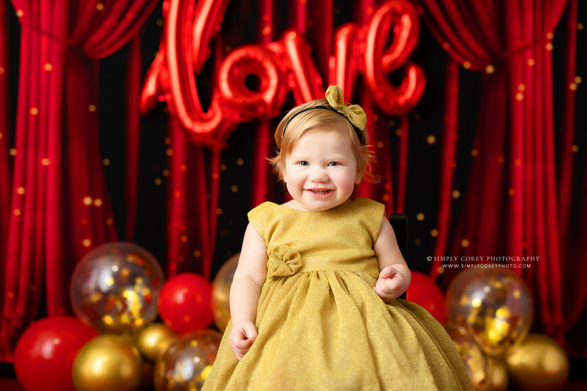 Red Carpet Glam - With Sweep Option