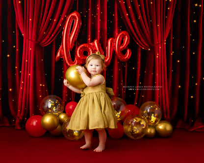 Red Carpet Glam - With Sweep Option