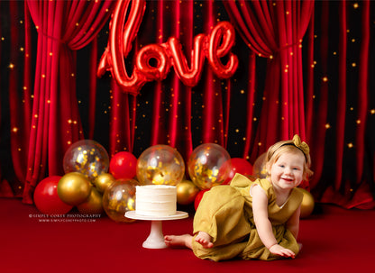 Red Carpet Glam - With Sweep Option