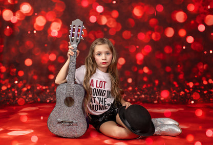 Red Shimmering Stage - Sweep Sizes Only