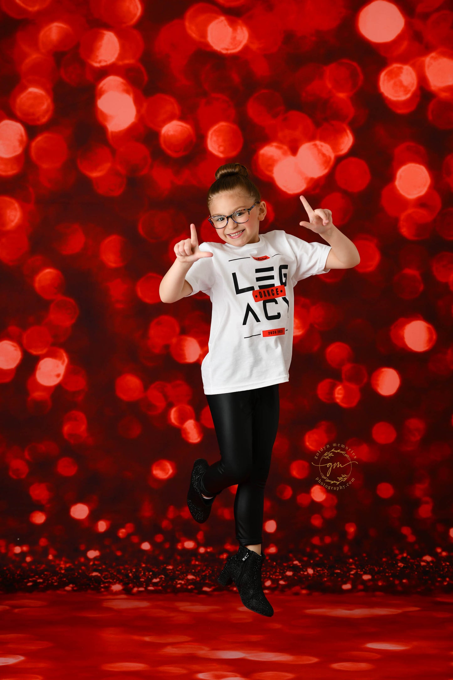 Red Shimmering Stage - Sweep Sizes Only