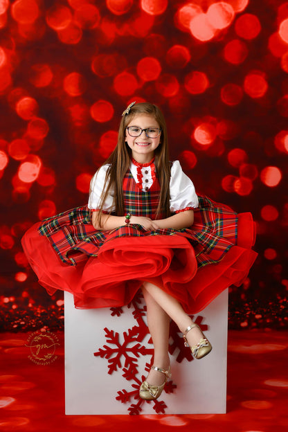 Red Shimmering Stage - Sweep Sizes Only