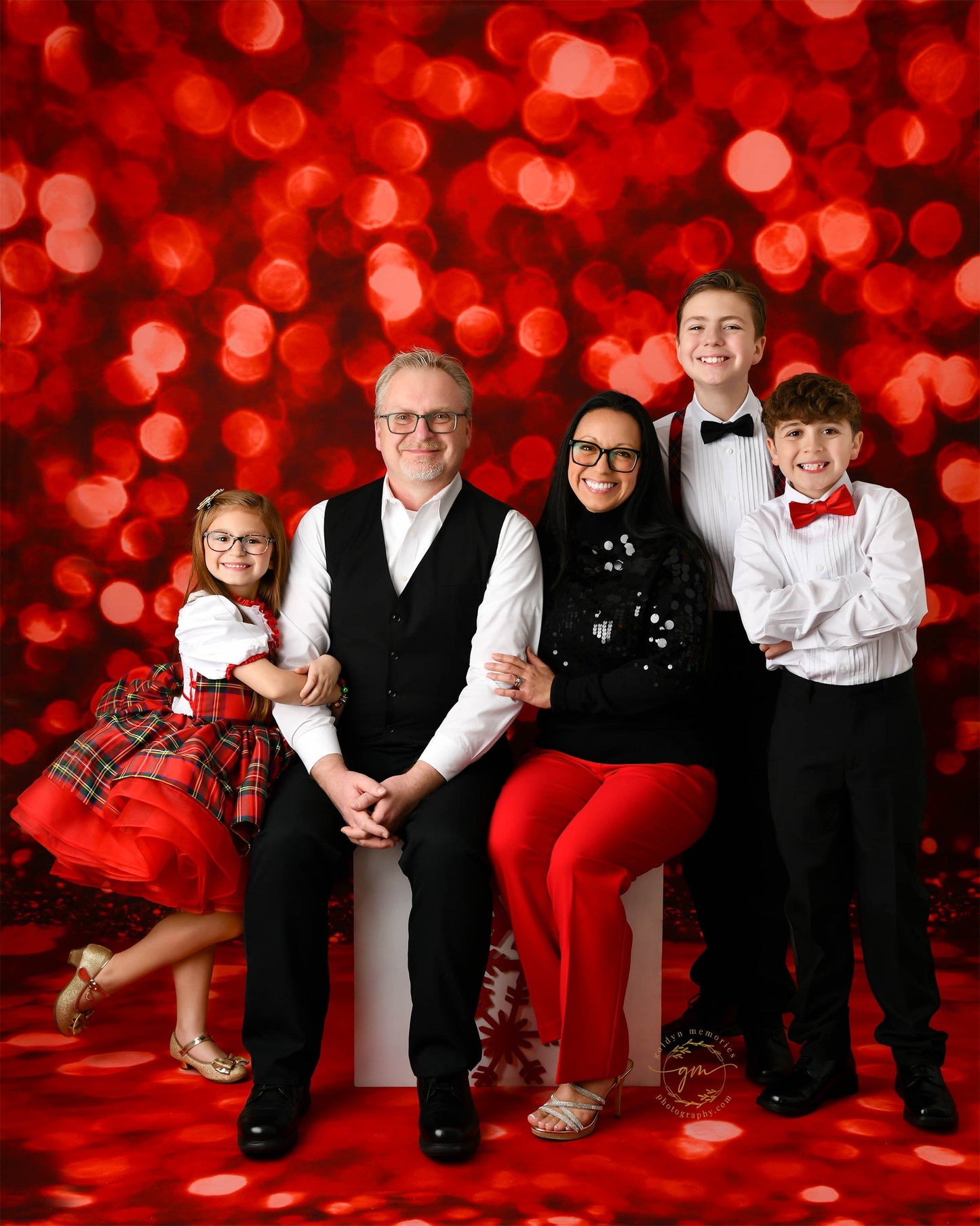 Red Shimmering Stage - Sweep Sizes Only