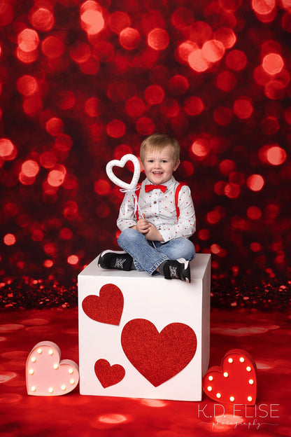 Red Shimmering Stage - Sweep Sizes Only